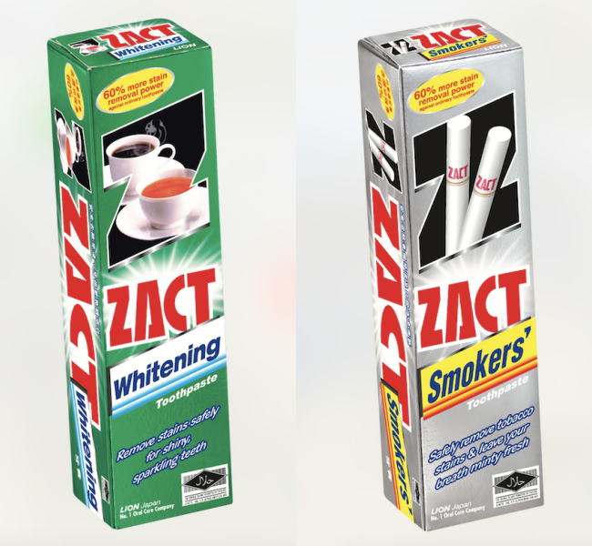 Zact whitening shop